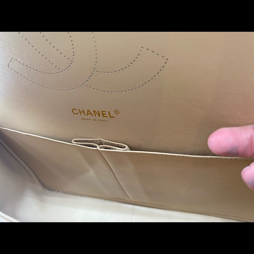 Chanel Beige Clair Double Flap Bag - Picture 9 of 12